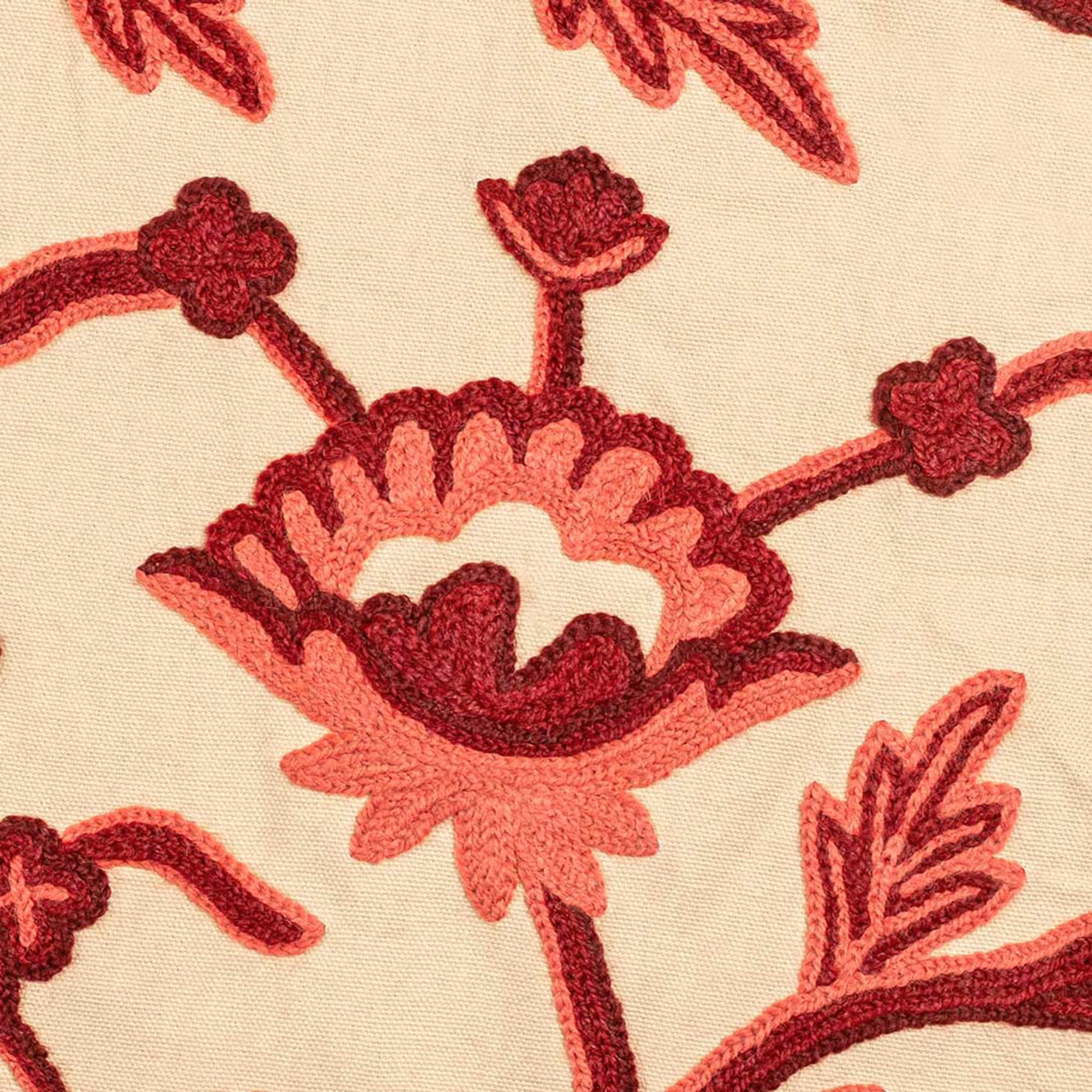 Kashmir Otee Hand Embroidered Crewel Curtain Panel thumbnail 3