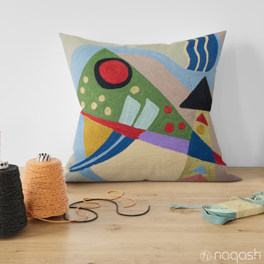 chainstitch-cushion-post